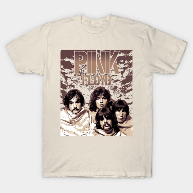 Pink Floyd || Poster || Vintage T-Shirt by Degiab